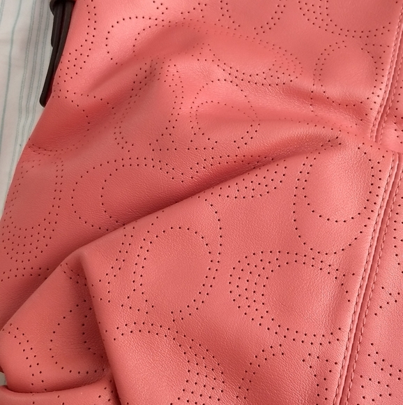 NWT Coach Perforated Leather Hobo Purse F19407 - Picture 5 of 8